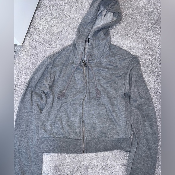 Wild Fable Gray Zip Up - Picture 1 of 3